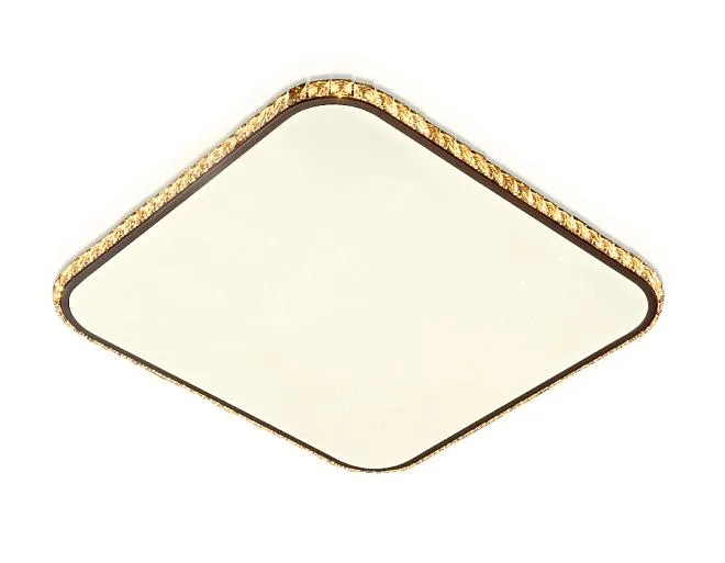 Потолочный светодиодный светильник Ambrella light FF76 Crystal