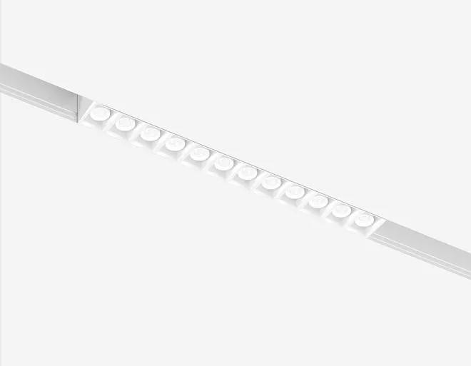 Трековый светильник белый IP20 12W 3CCT 3000-6000K SMART 48V 24° 218*22*25 Ambrella light GL4490 WH track system