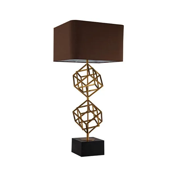 Настольная лампа Delight Collection KM0282T-1 brass Table Lamp
