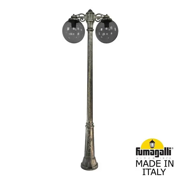 Садово-парковый фонарь FUMAGALLI G30.157.S20.BZF1RDN RICU BISSO/G300 2L DN GLOBE 300 Садово-парковый фонарь FUMAGALLI G30.157.S20.BZF1RDN RICU BISSO/G300 2L DN GLOBE 300