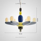Люстра ALISA Синий + Мультиколор Lampatron 8623-24069