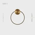 Бра WOLKE WALL Размер S. Цвет Черный Lampatron 7351-20240