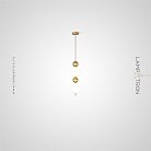 Подвесной светильник FOLMER 2 лампы Lampatron folmer-2 6901-18884