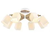 Потолочная люстра Ambrella light TR9522/8 WH/GD/FR