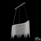 Люстра светодиодная хрустальная APL LED SH07.80.B.Ni.4000 Sicilia