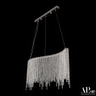 Люстра светодиодная хрустальная APL LED SH07.80.B.Ni.4000 Sicilia