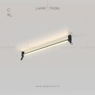Потолочный светильник FORCE Тип С. Размер XL. Цвет Черный Lampatron 4163-10309