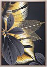 Картина на холсте Garda Decor 89VOR-GOLDEN LEAVES-4