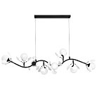 Люстра 8х6W(led) G9 ЧЕРНЫЙ/БЕЛЫЙ Lightstar 799087 Ceramo BW