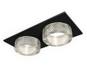 Комплект встраиваемого светильника с композитным хрусталем Ambrella light XC6526040 Techno