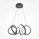 Подвесной светильник Maytoni MOD241PL-L60BK Curve