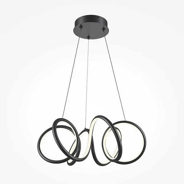 Подвесной светильник Maytoni MOD241PL-L60BK Curve