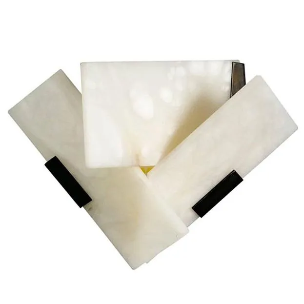 Бра Pierre Chareau Manner Large Fly 3 Alabaster Sconces ImperiumLoft 143793-22 44.572-0