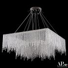 Люстра светодиодная хрустальная APL LED SH04.86.2D.B.Ni.4000 Sicilia