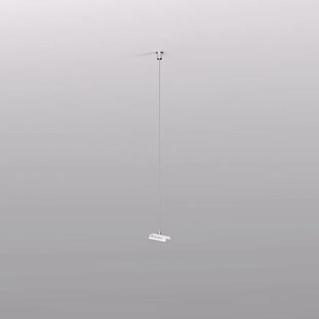 Механический подвес для трека SMART BASE, IP20, 1.5м, белый, алюминий Denkirs TR2126-WH SMART BASE