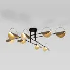 Потолочный светильник Eurosvet 70148/8 черный/золото Grazia a062043