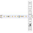 Светодиодная лента 48V 9,6W/m 3000К 5м Arte Lamp A4812010-01-3K TAPE