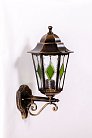 Настенный фонарь уличный Oasis Light 79801lg Gb PETERSBURG lead GLASS