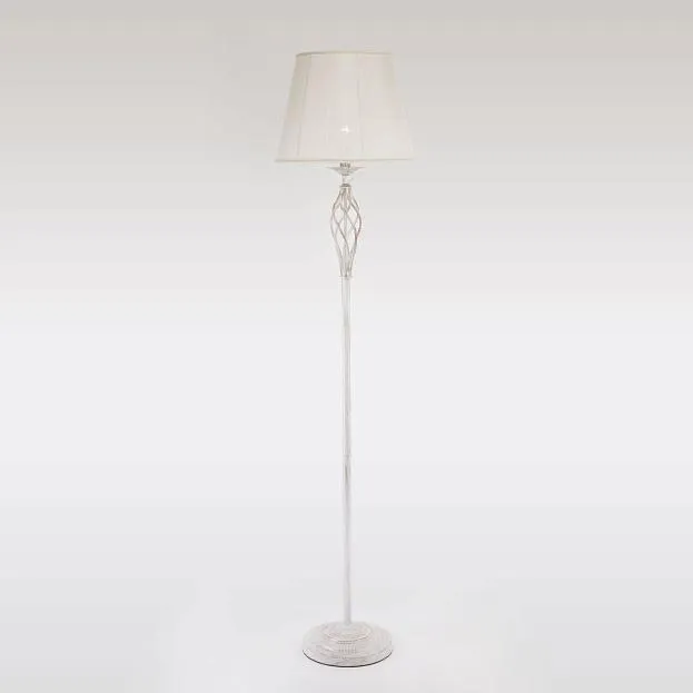 Торшер Eurosvet 01003/1 белый с золотом Selesta 00000072986