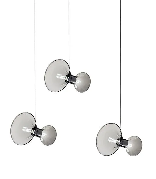Подвесной светильник Lumina Deco LDP 6819-3 GY Warni Подвесной светильник Lumina Deco LDP 6819-3 GY Warni