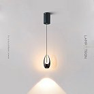 Подвесной светильник CAJUS Цвет жемчужно-черный. С лифтом Lampatron 8938-25309