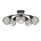 Люстра 5x60W(E27), сталь, черный Eglo 31532 TARBES