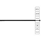 Трековый светильник магнитный 48V Arte Lamp A7265PL-1BK Optima