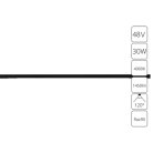 Трековый светильник магнитный 48V Arte Lamp A7265PL-1BK Optima