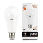 Лампа Gauss 73219 E27 30W 3000K груша матовая Elementary