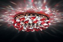 Встраиваемый светильник Donolux DL061.79.1/6 crystal/red DL061.79