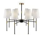 Потолочная люстра Freya FR5196PL-08BBS Tida