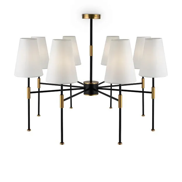 Потолочная люстра Freya FR5196PL-08BBS Tida