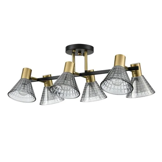Люстра потолочная Е14 6*40W 220V Lumion 8044/6C ANRIYA Люстра потолочная Е14 6*40W 220V Lumion 8044/6C ANRIYA