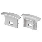 Заглушка LINE-2315-F SILVER с отверстием Arlight 054379