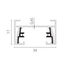 Трек Lightstar 3 м 502035 Barra