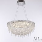 Люстра светодиодная хрустальная с пультом APL LED SH501.0.50.B.LED-DIM.Ni Sicilia