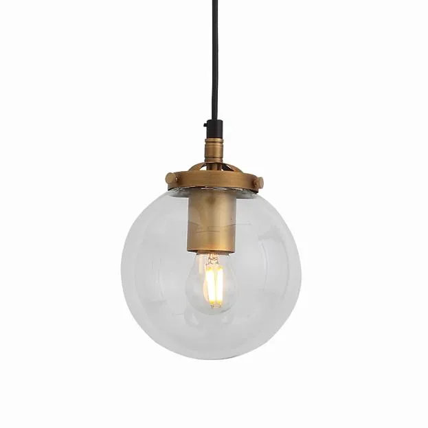 Подвесной светильник Bistro Globe Clear Glass Pendant ImperiumLoft 85379-22 40.2151