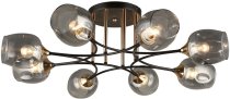Потолочная люстра Imex MD.4882-8-S COFFEE+FGD