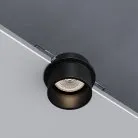 Светильник встраиваемый GU10 чёрный Elektrostandard 25004/01 a064244 Moll