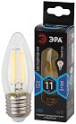 Лампочка светодиодная филаментная ЭРА F-LED B35-11w-840-E27