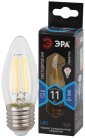Лампочка светодиодная филаментная ЭРА F-LED B35-11w-840-E27