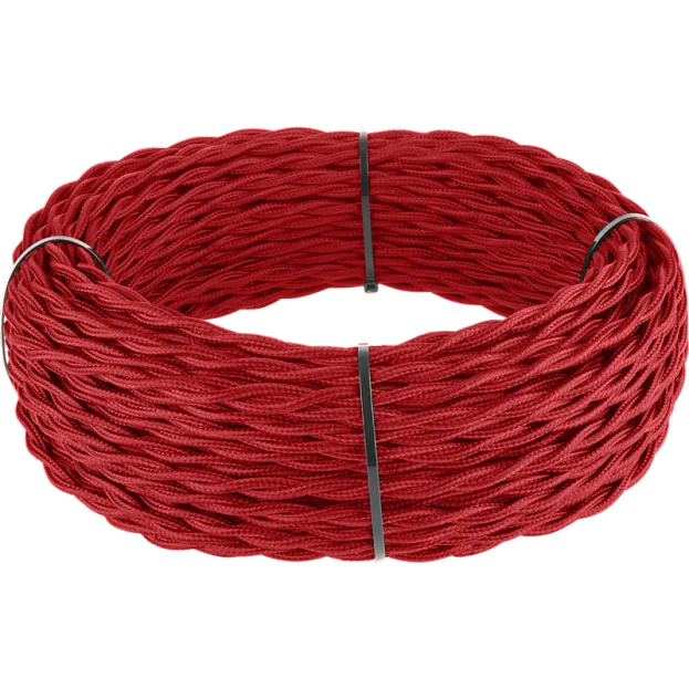 ретро провод Werkel W6452648 Ретро кабель красный a051678