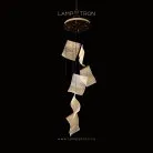 Подвесной светильник MIRAN 6 светильников на диске. Lampatron miran-6-disc 2603-6151