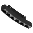 Радиусный магнитный трековый светильник iLEDEX TECHNICAL 4822-037-L176-D1500-6W-110DG-3000K-BK VISION48/22