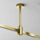 Крепление потолочное Short одинарное 138мм Technical Maytoni TRA156C-SL1-BS Flarity