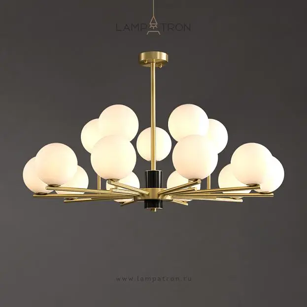 Люстра VERNER 15 плафонов Lampatron 8531-23662 Люстра VERNER 15 плафонов Lampatron 8531-23662