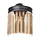 Бра Стеклянные подвесы цвет Янтарь Odeon Amber Glass 21 ImperiumLoft 156250-22 44.982-2