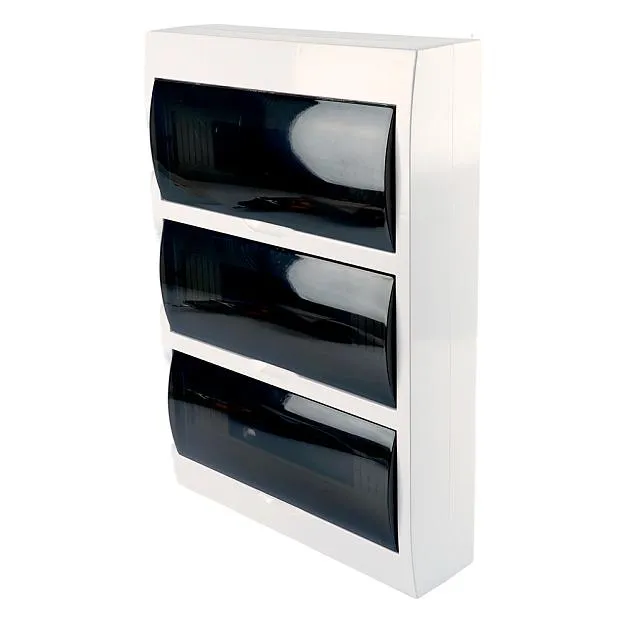 Бокс встраиваемый EBX50-5/45-50 45 модулей, пластик Stekker 50527