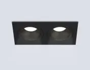 Встраиваемый светильник Ambrella light TN102832/2 BK/BK черный/черный GU5.3/2 178*93*50