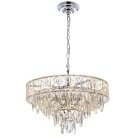 Люстра хрустальная подвесная Хром Citilux CL317251